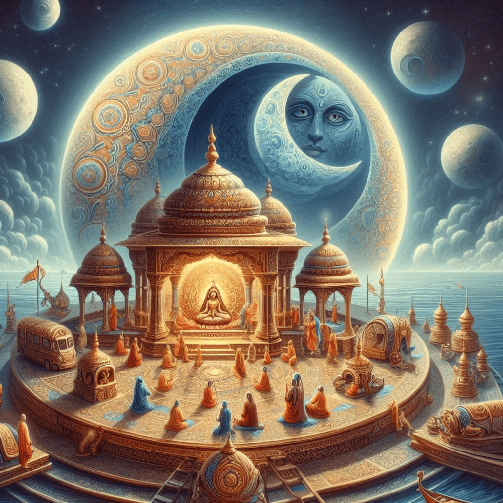 spiritual significance of the moon in Hinduism